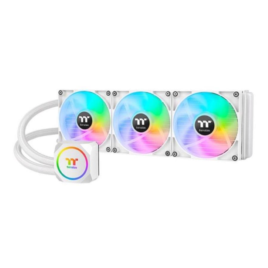 Th420 argb cpu liquid cooler snow