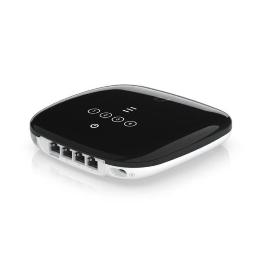 Ubiquiti ufiber wifi6 - wireless router - gpon-terminal 4-port-switch