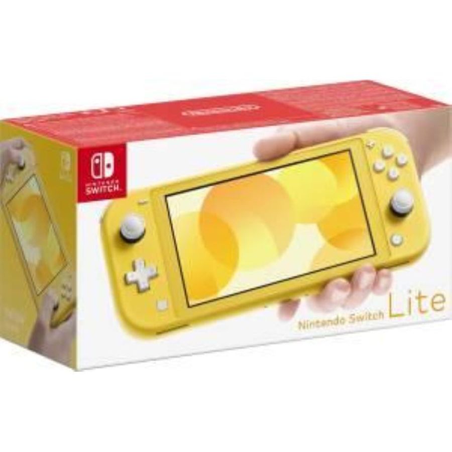 Switch lite console giallo