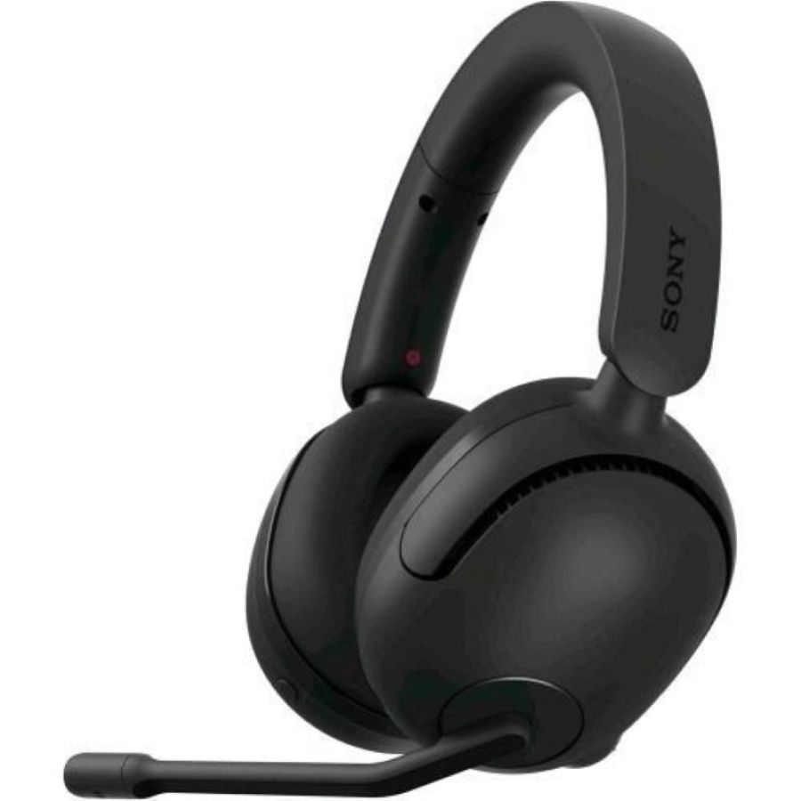 Sony inzone h5 cuffie wireless suono spaziale a 360 gradi per il gaming durata della batteria 28 ore bassa latenza microfono con ai compatibili con pc e ps5 nero