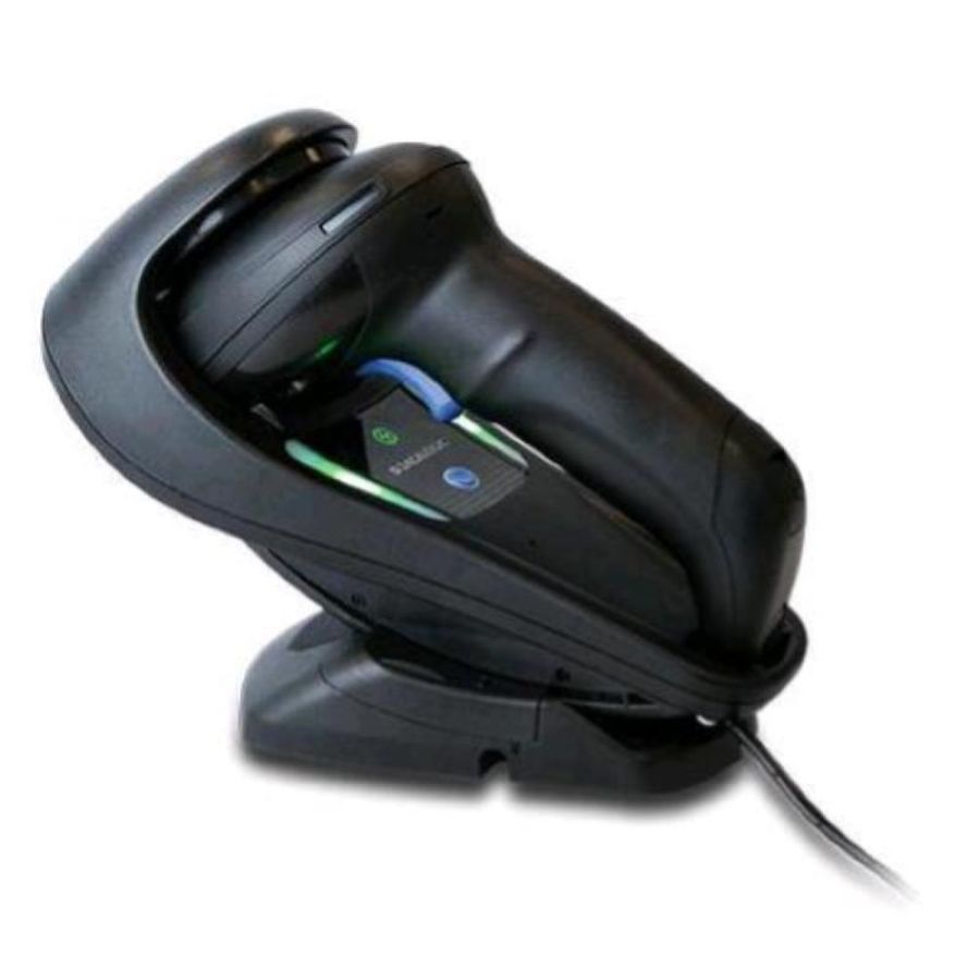 Datalogic gryphon gbt4500 lettore di codici a barre 1d/2d laser bluetooth ip52 kit con base e cavo usb incluso