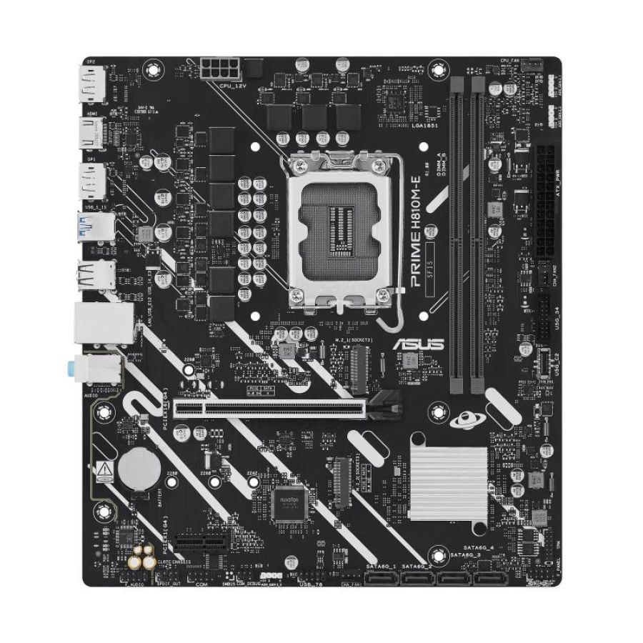 Asus prime h810m-e-csm intel h810 lga 1851 (socket v1) micro atx