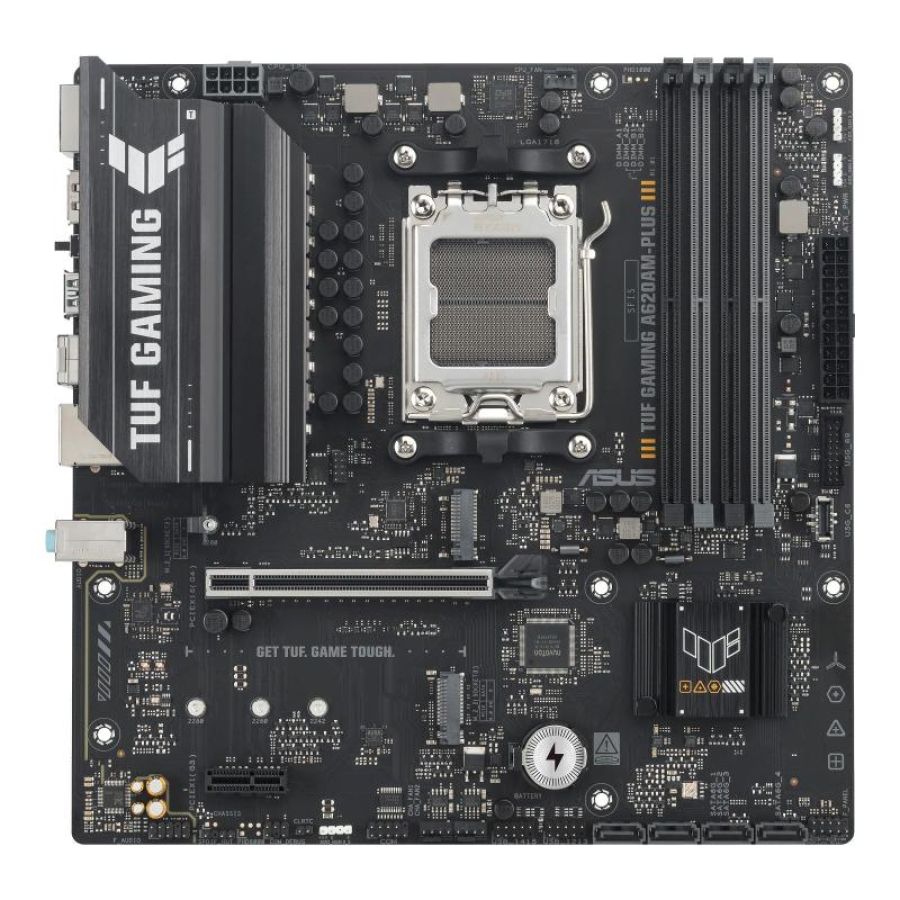 Asus tuf gaming a620am-plus amd a620a socket am5 micro atx