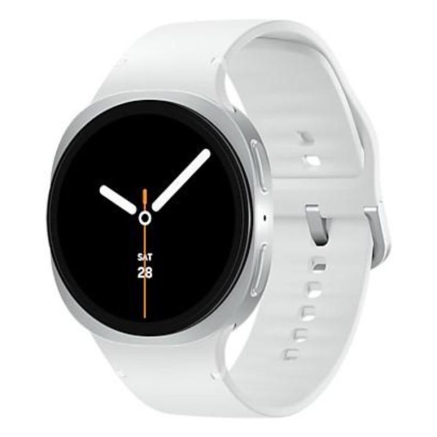 Samsung galaxy watch 8 3,81 cm (1.5\) amoled 44 mm digitale 480 x 480 pixel touch screen argento wi-fi gps (satellitare)