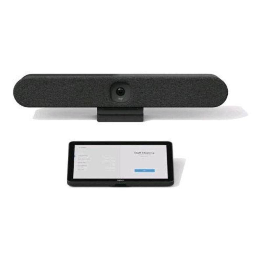 Logitech tap ip appliance room solutions huddle + small rooms - kit fÃ¼r videokonferenzen (logitech rally bar huddle, lo