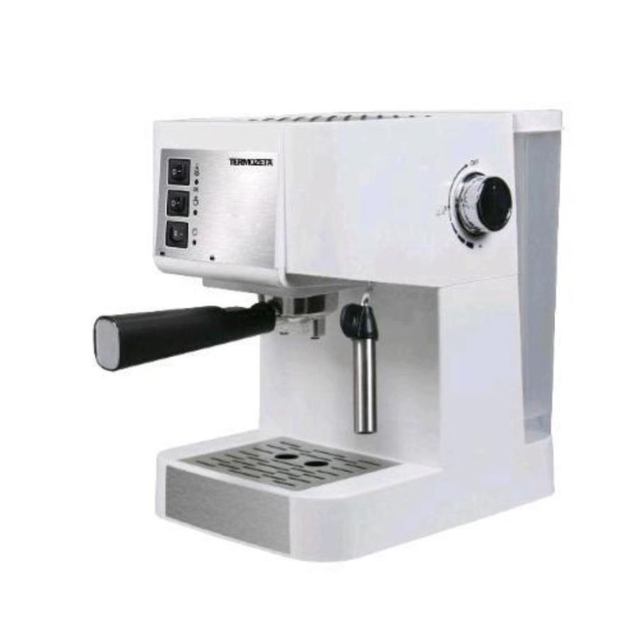 Termozeta tz espresso macchina caffÃ¨ manuale espresso 1.5l argento/bianco