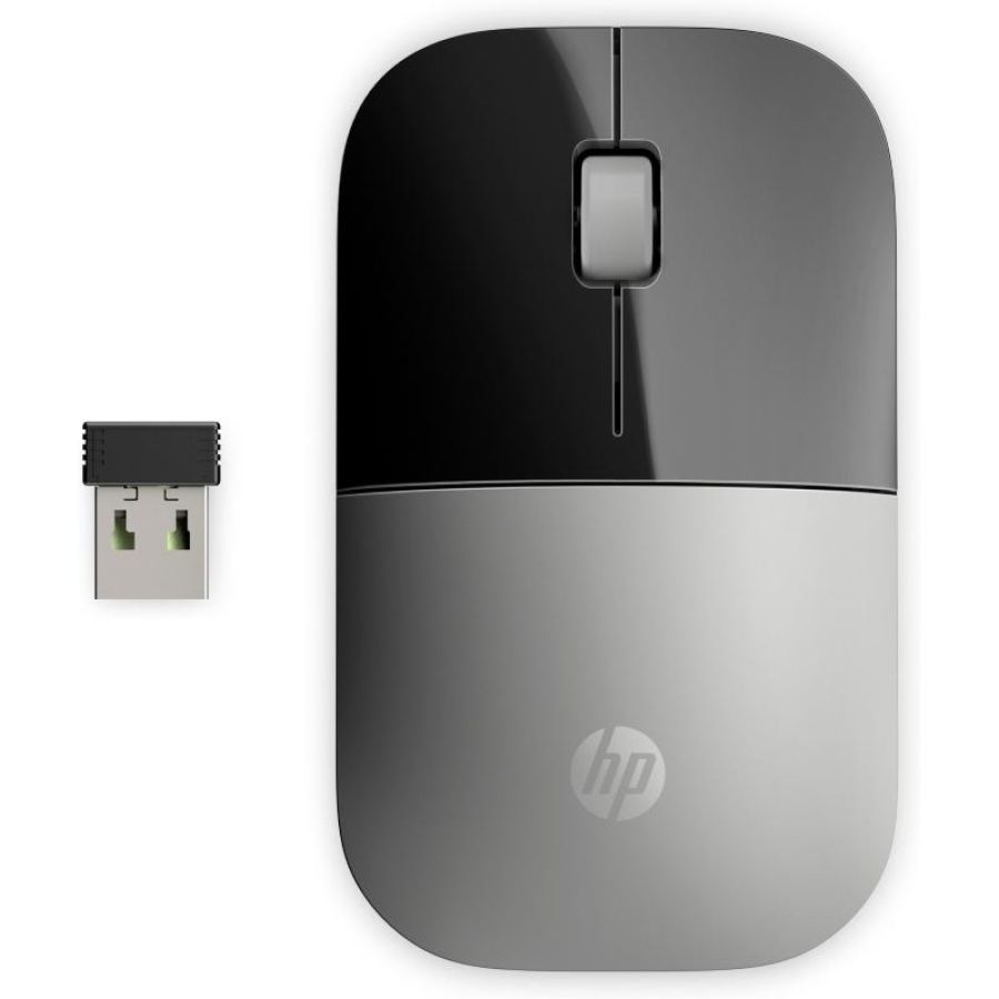 Hp z3700 silver wireless mouse