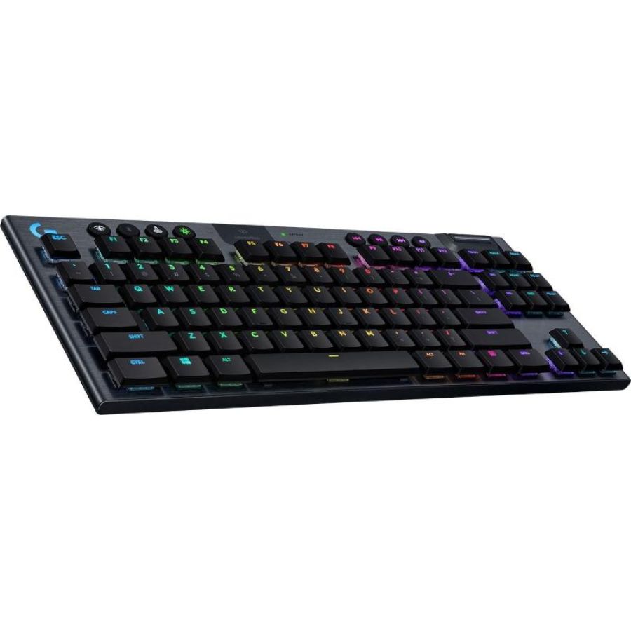 Logitech g g915 tkl tastiera gaming usb azerty francese carbonio