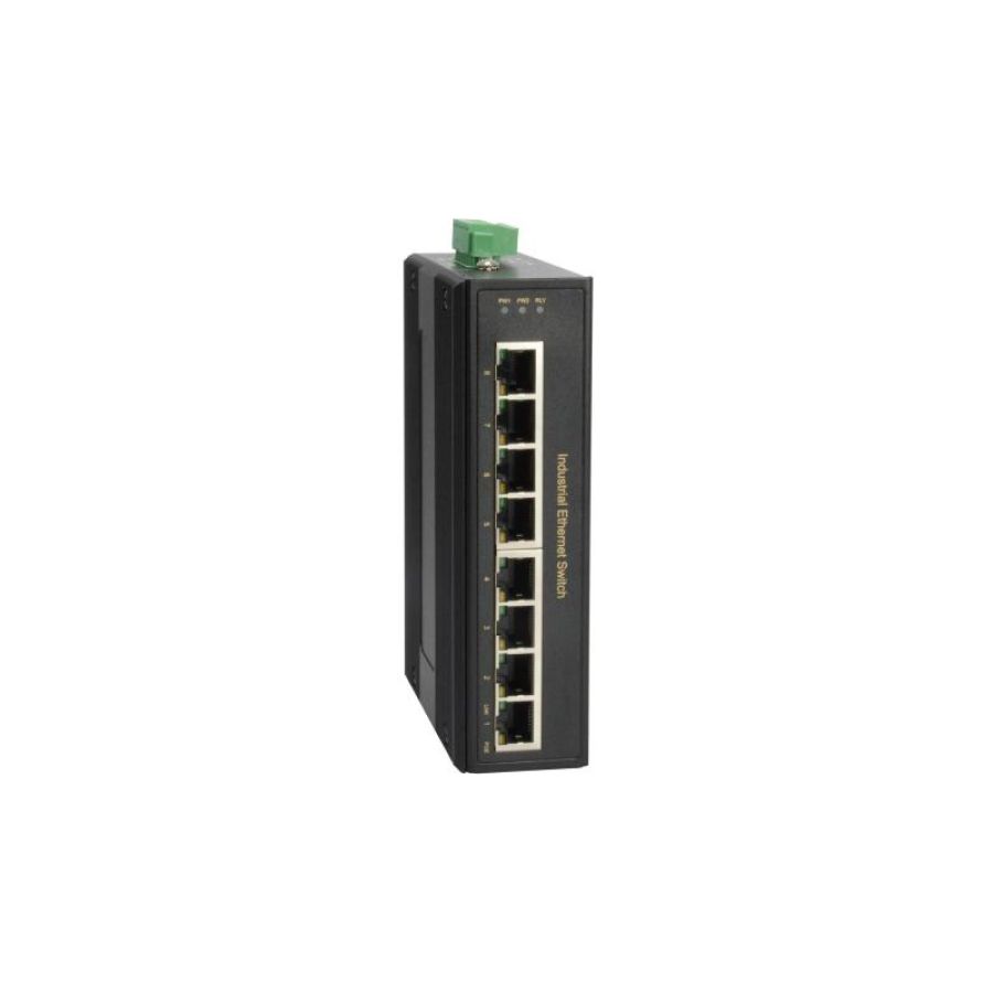 Levelone igp-0802 switch di rete non gestito gigabit ethernet (10/100/1000) supporto power over ethernet (poe) nero