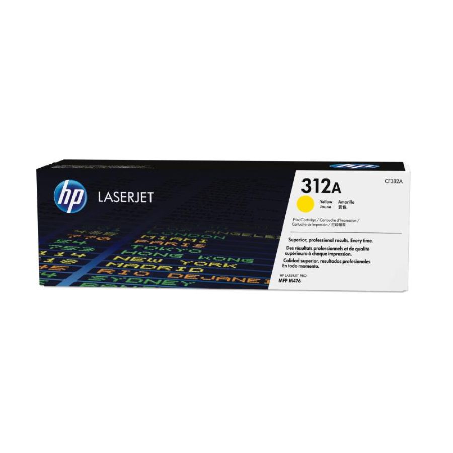 Hp cartuccia toner giallo laserjet 312a