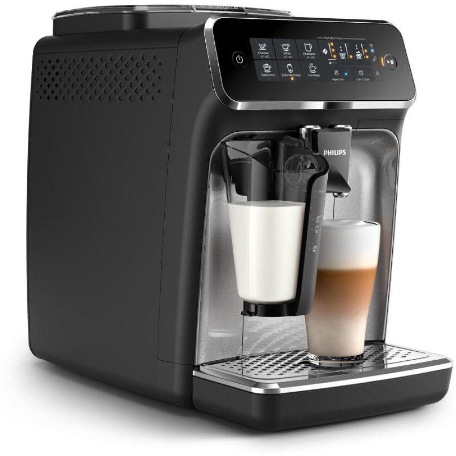 Philips ped macchina per caffe serie 3 nero philips automatica ep3546/70 latteg