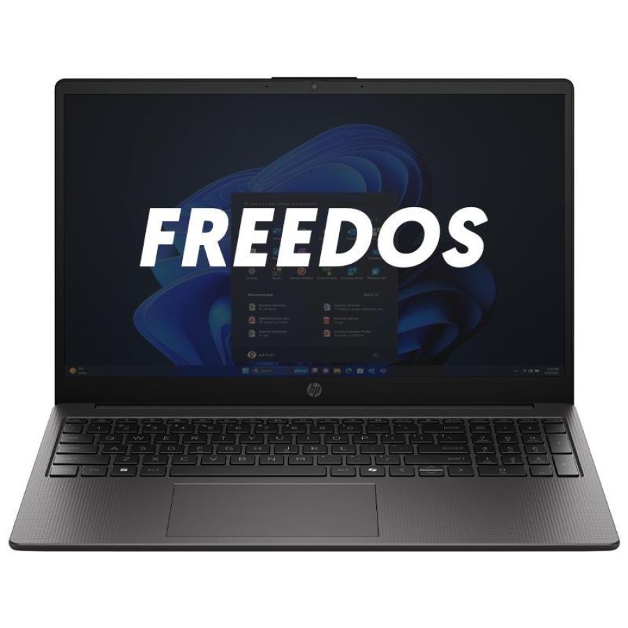 Hp 250r g10 (d90q5at) - notebook 15.6 - cpu intel core 3 100u - ram 8gb - ssd 512gb - freedos - 3y