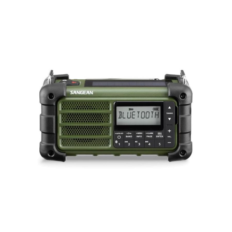 Sangean mmr-99 am/fm portables notfall-radio waldgrün