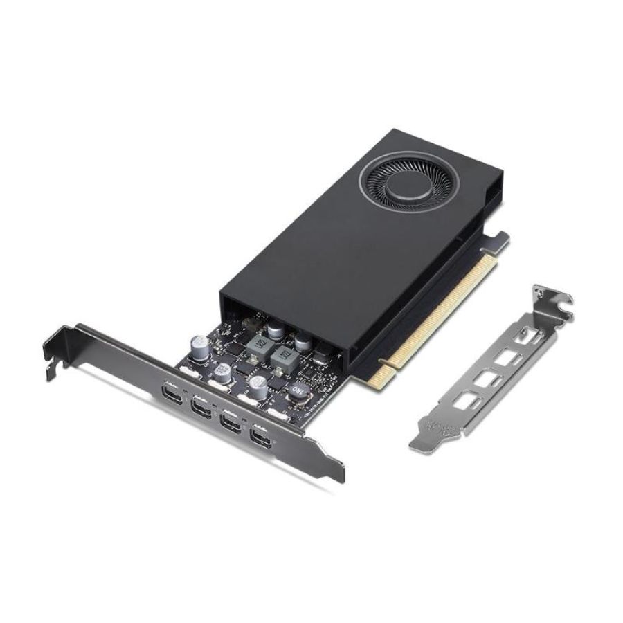 Svga lenovo nvidia rtx a400 4gb mini-dp*4 gddr6 graphics card - 4x61q73040