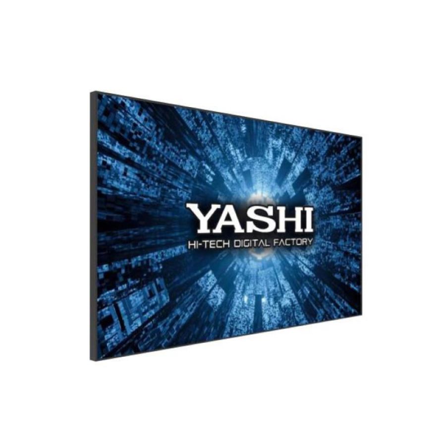 Yashi quadro signage ads panel 55`` 4k 3840x2160px no touch 550cm/m2 4gb ram 64gb storage hdmi usb wifi rj45 mm vesa android11