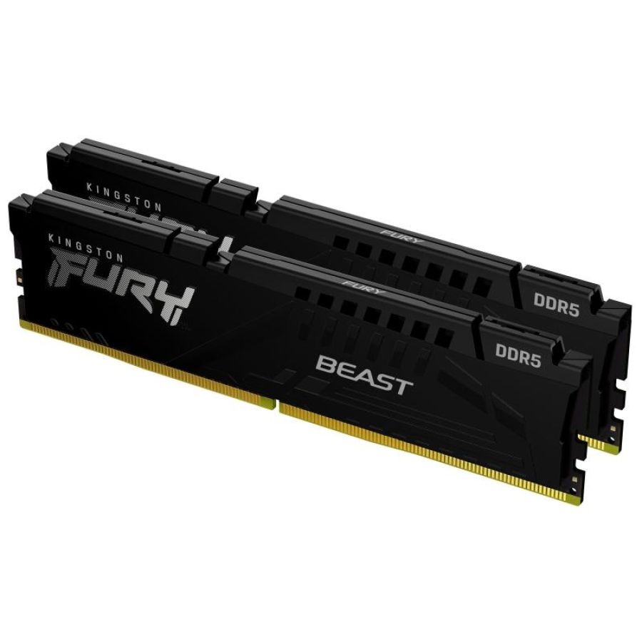 Kingston technology fury beast 64gb 6000mt/s ddr5 cl30 dimm (kit of 2) black expo