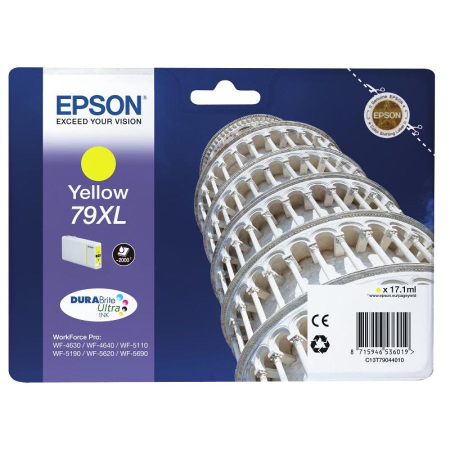 Epson tower of pisa tanica giallo
