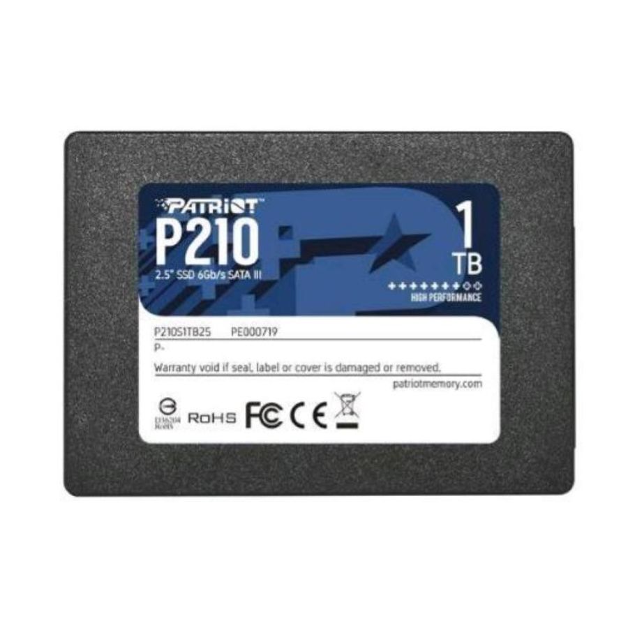 Ssd patriot 1tb p210 2.5 sata3 read:510mb/write:440 mb/s - p210s1tb25