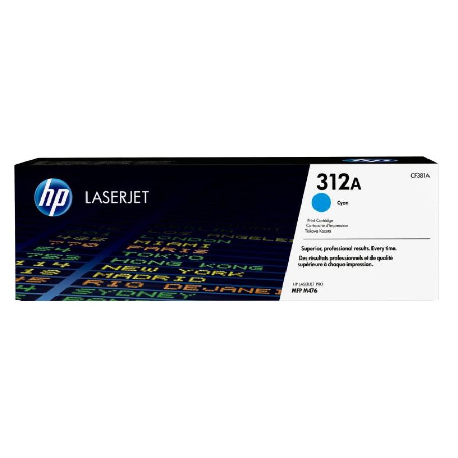 Hp cartuccia toner ciano laserjet 312a