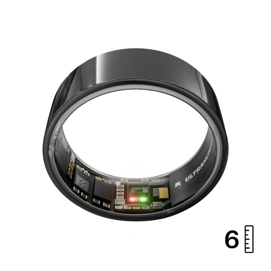 Ultrahuman air smart ring aster black größe 6