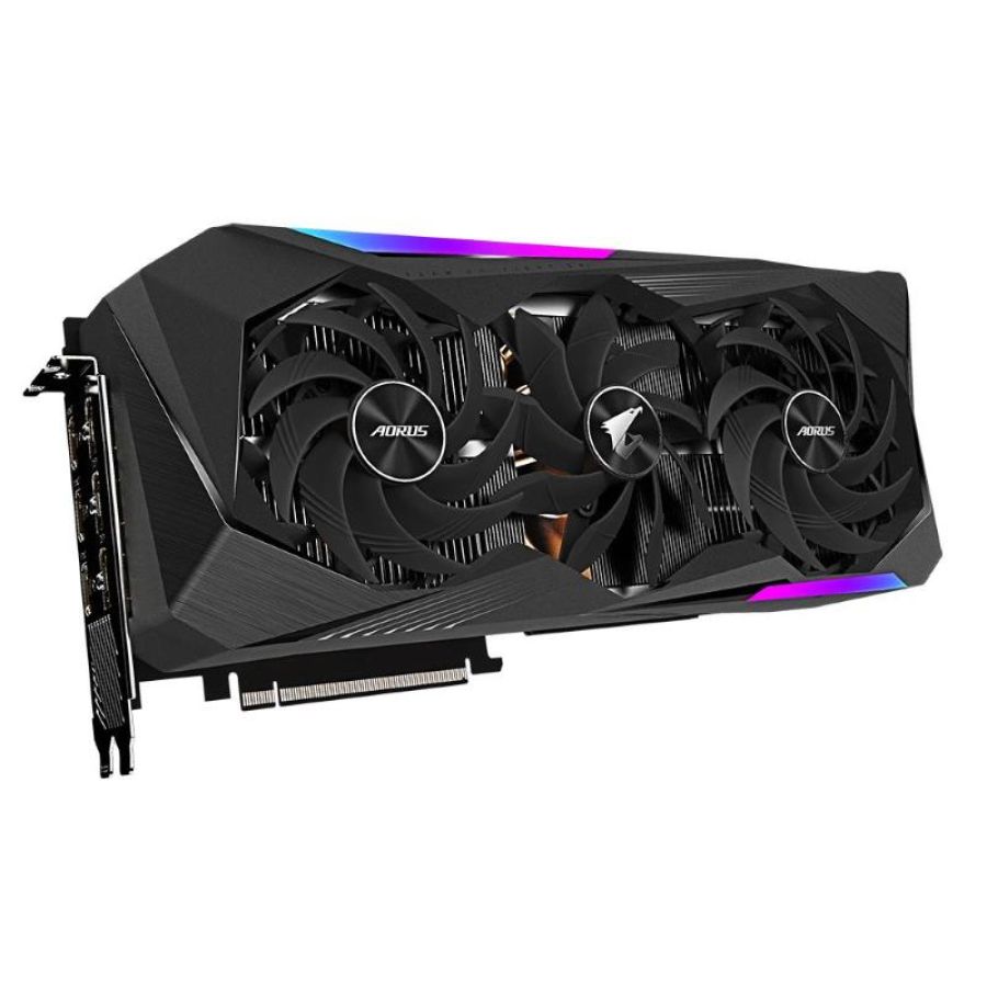 Gigabyte aorus geforce rtx 3070 ti master lhr 8gb gddr6x 3*hdmi/3*dp pci ex 4.0 16x - refurbished grade a