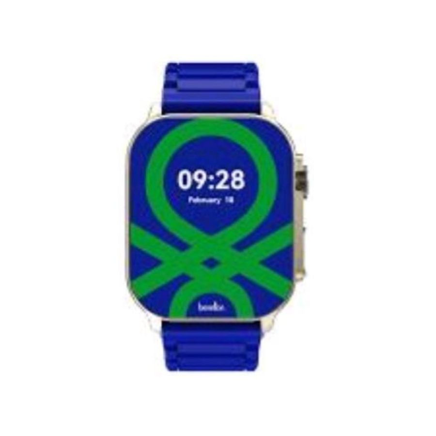 Imiki frame 2 benetton smartwatch 2.01 amoled bluetooth ip68 1 atm blue royal bay