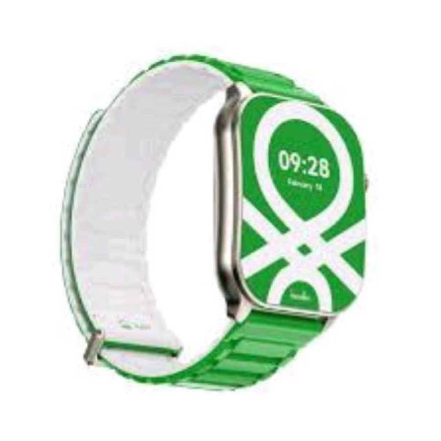 Imiki frame 2 benetton smartwatch 2.01 amoled bluetooth ip68 1 atm green breeze
