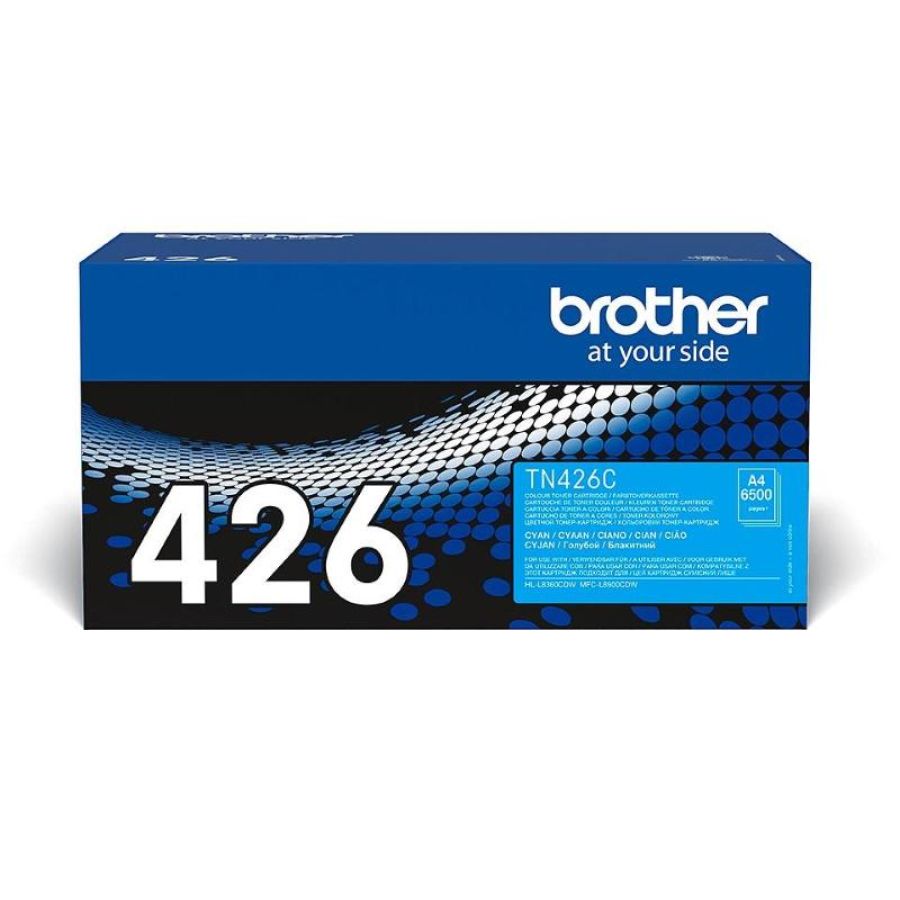 Brother tn-426c cartuccia toner 1 pz originale ciano