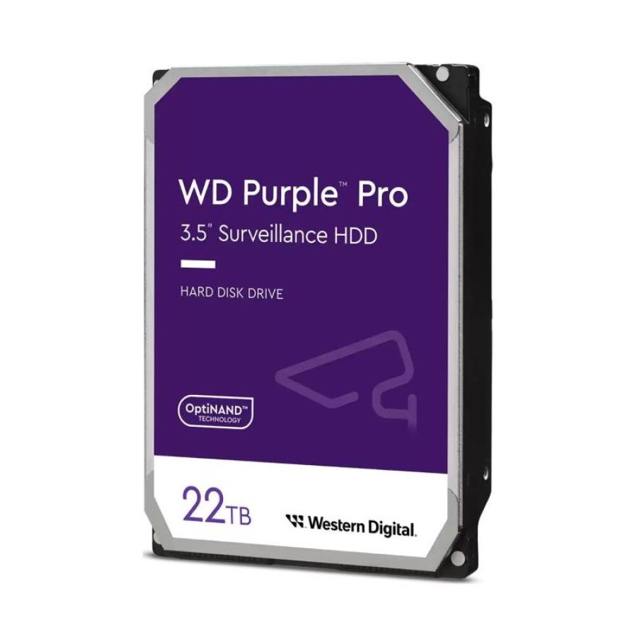 Western digital purple pro 3.5\ 22 tb serial ata iii