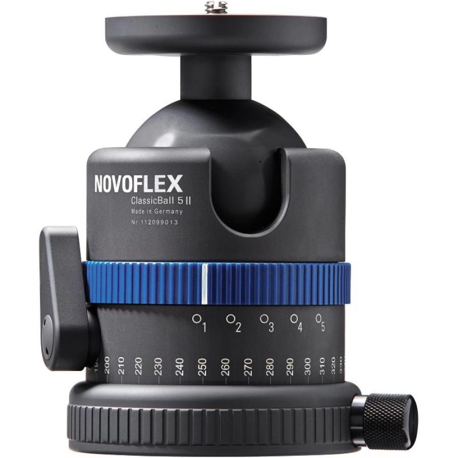 Novoflex cb5 ii testa per treppiede nero, blu universal palla