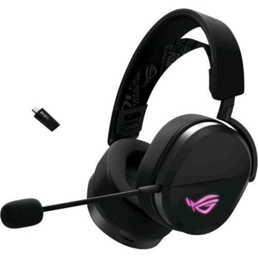 Asus rog pelta cuffie con microfono wireless/bluetooth/usb pc/mac/ps5/ps4/switch/mobile