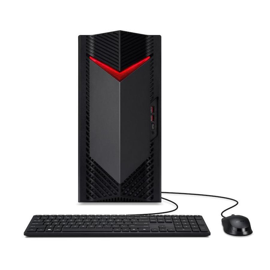 Pc acer nitro n50-660 dg.e4fet.01x ultra 7 265f 16gb ssd1tb nvidia geforce rtx 5060 8gb tastiera mouse w11p
