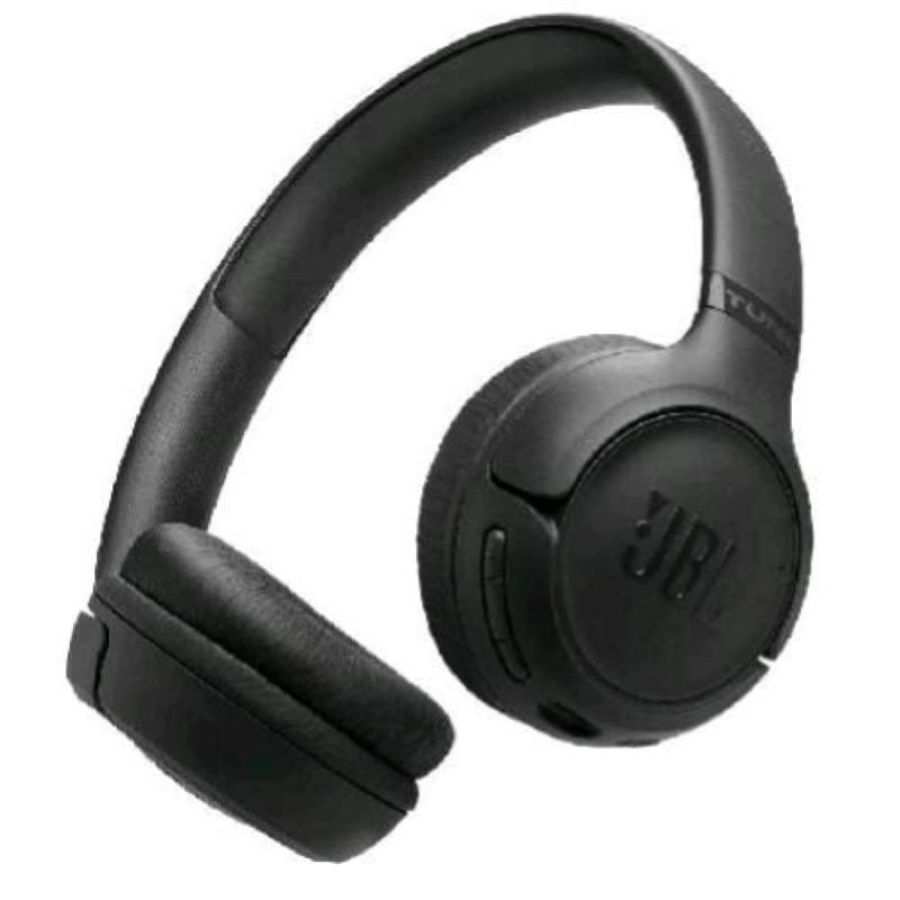 Jbl tune 530 bt cuffie on-ear bluetooth wireless pieghevoli e leggere jbl pure bass connessione multipoint fino a 76 ore di autonomia google fast pair microsoft swift pair nero
