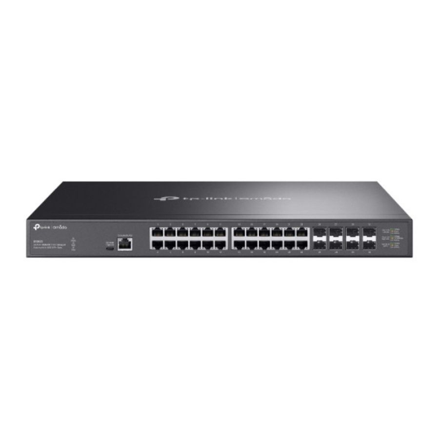 Tp-link omada sx3832 switch di rete gestito l2/l2+ 10g ethernet (100/1000/10000) 1u nero
