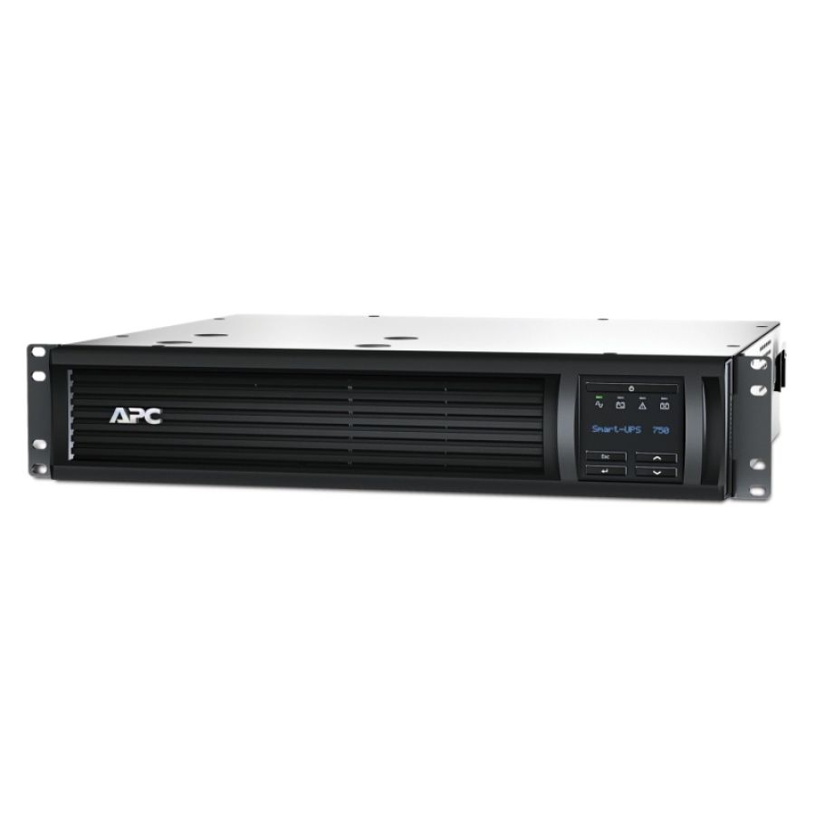 Apc smt750rmi2uc gruppo di continuità (ups) a linea interattiva 0,75 kva 500 w 4 presa(e) ac