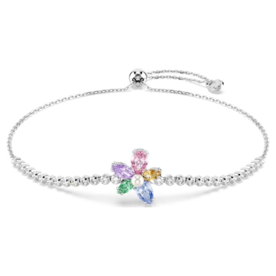 Swarovski 5749187 bracciale swarovski rigido / soft - bracciale motif mul/rhs nuovo in scatola originale