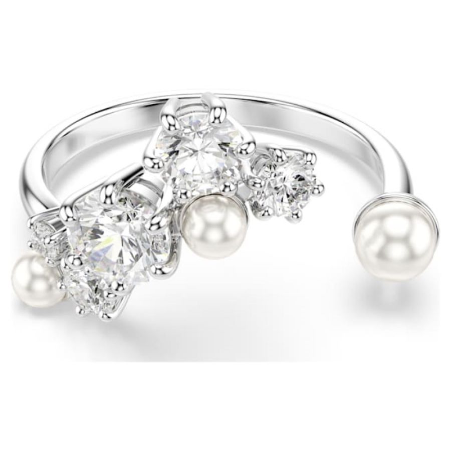 Swarovski 5705598 anello swarovski - anello op white/rhs 52 nuovo in scatola originale