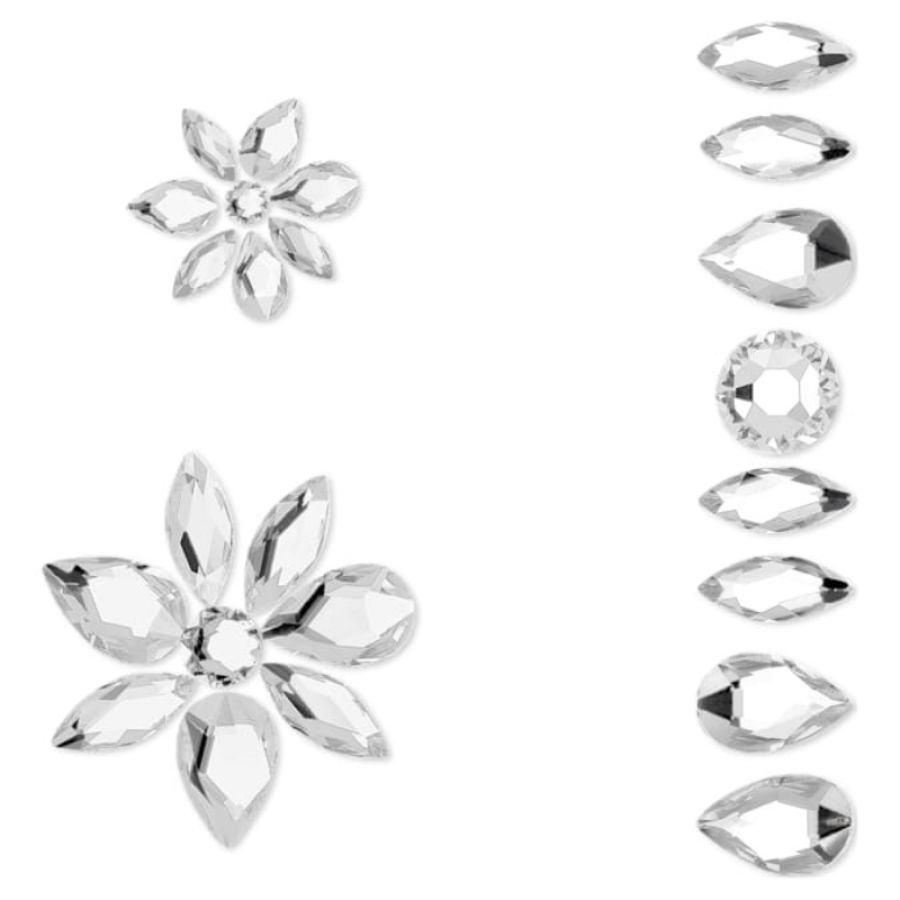 Swarovski 5651981 swarovski fashion piece - gema other body jewels cre/oth nuovo in scatola originale