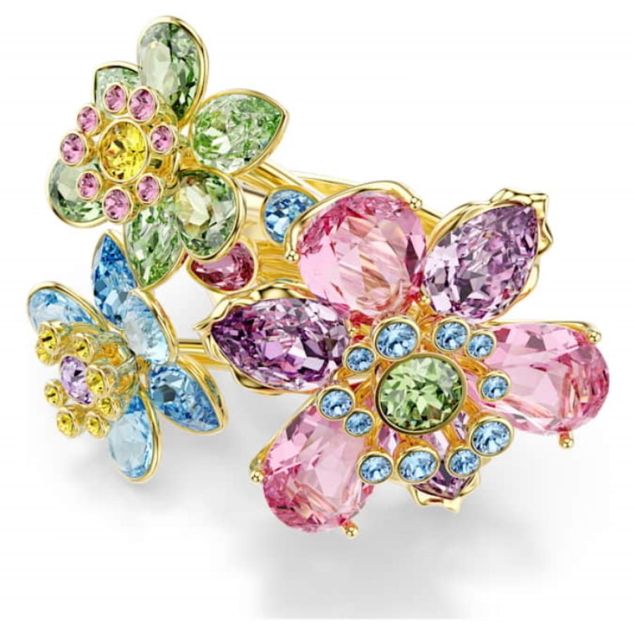 Swarovski 5709027 anello swarovski - anello triple mul/gos 55 nuovo in scatola originale