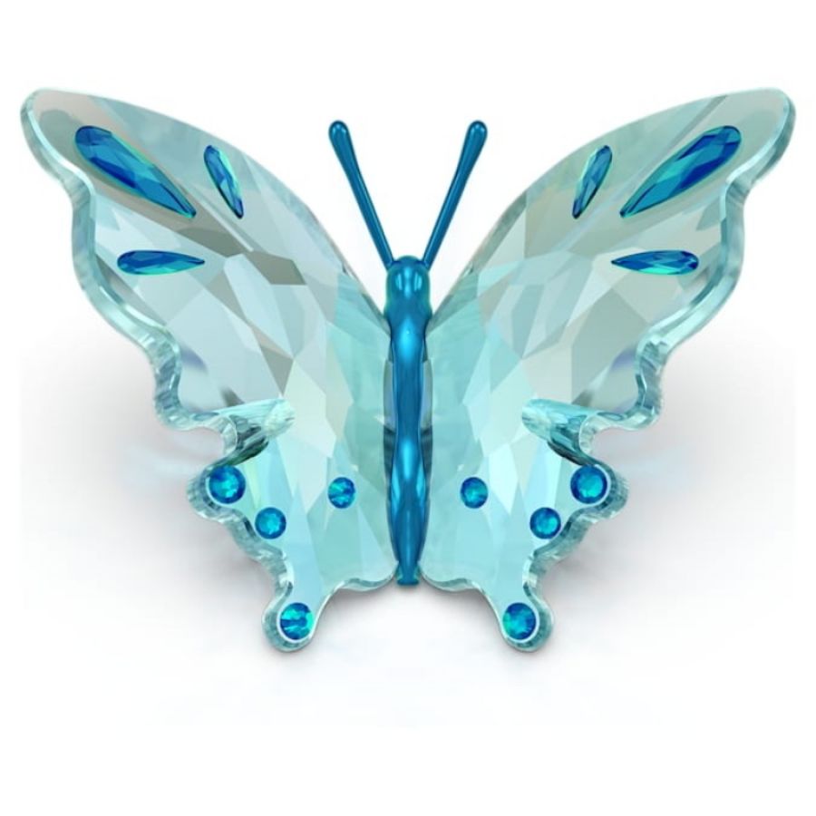 Swarovski 5721539 swarovski fashion piece - idyllia butterfly turquoise nuovo in scatola originale
