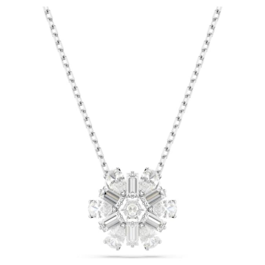 Swarovski 5691484 collana / set swarovski - pend pendente white/rhs nuovo in scatola originale