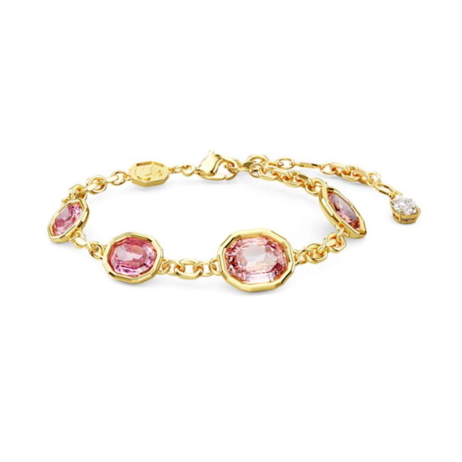 Swarovski 5684537 bracciale swarovski rigido / soft - bracciale ros/gos m nuovo in scatola originale