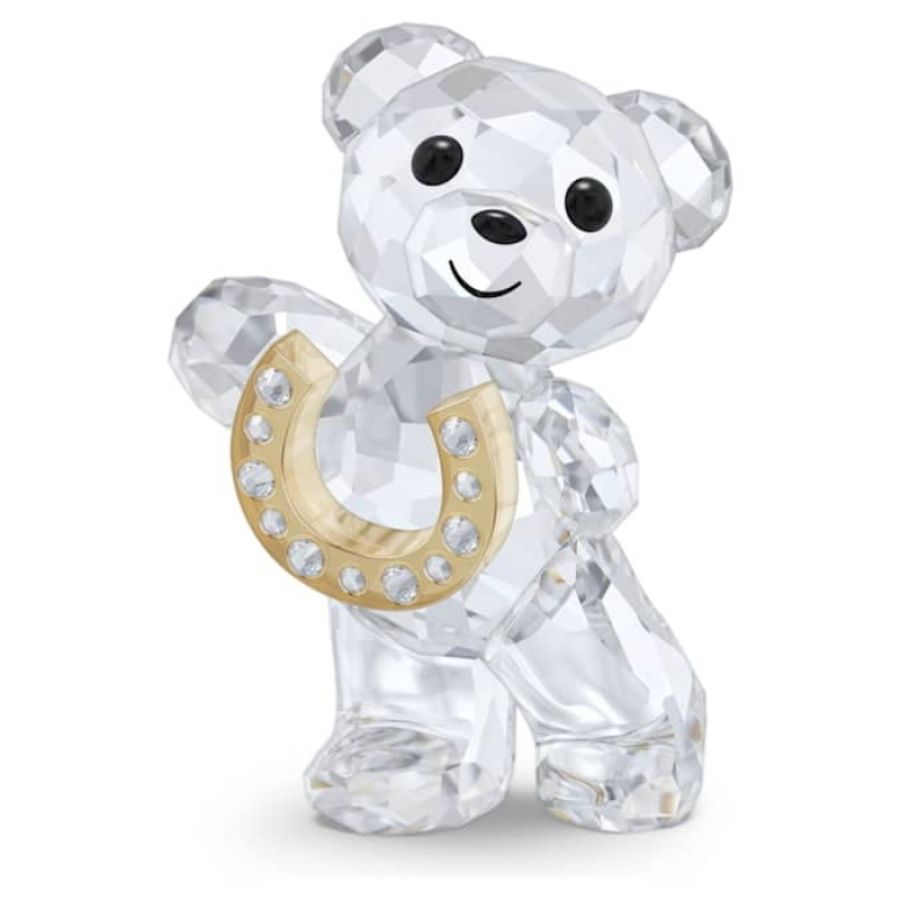 Swarovski 5720459 swarovski fashion piece - kris bear lucky horseshoe nuovo in scatola originale