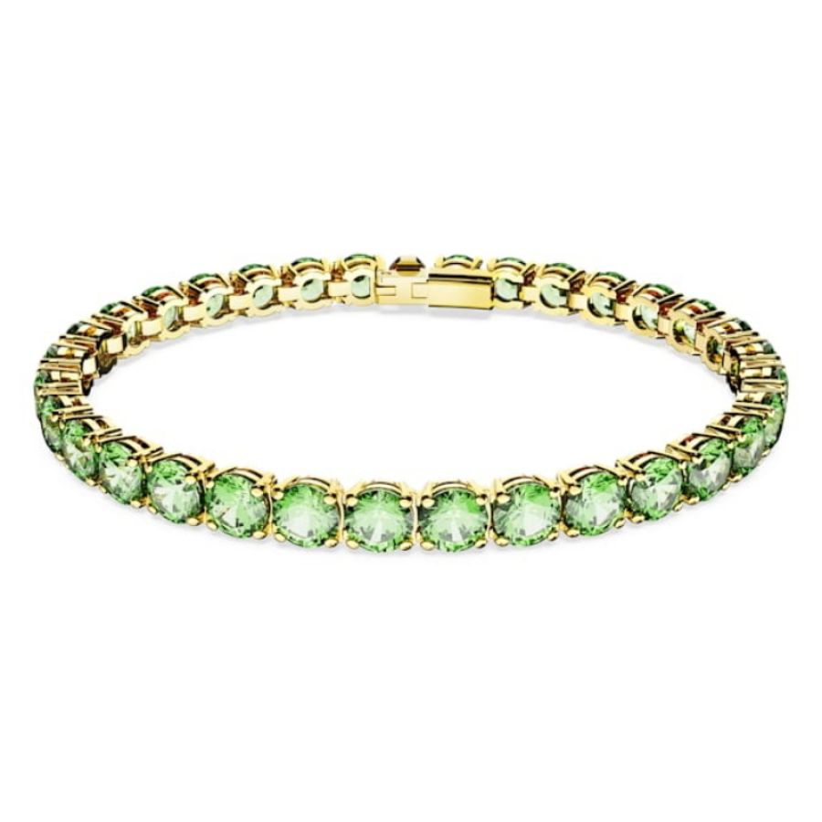 Swarovski 5658848 bracciale swarovski rigido / soft - bracciale m gre/gos s nuovo in scatola originale