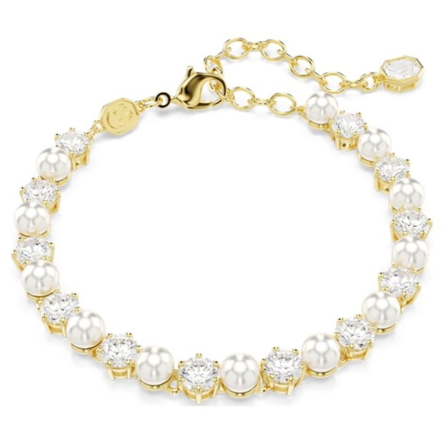 Swarovski 5742026 swarovski fashion piece - matrix tb pearl white/gos nuovo in scatola originale