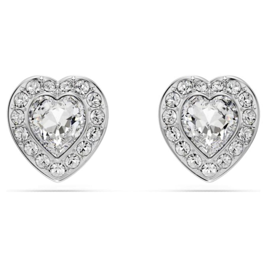 Swarovski 5720859 swarovski fashion piece - ss25 capsule orecchino a buco angelic cr nuovo in scatola originale