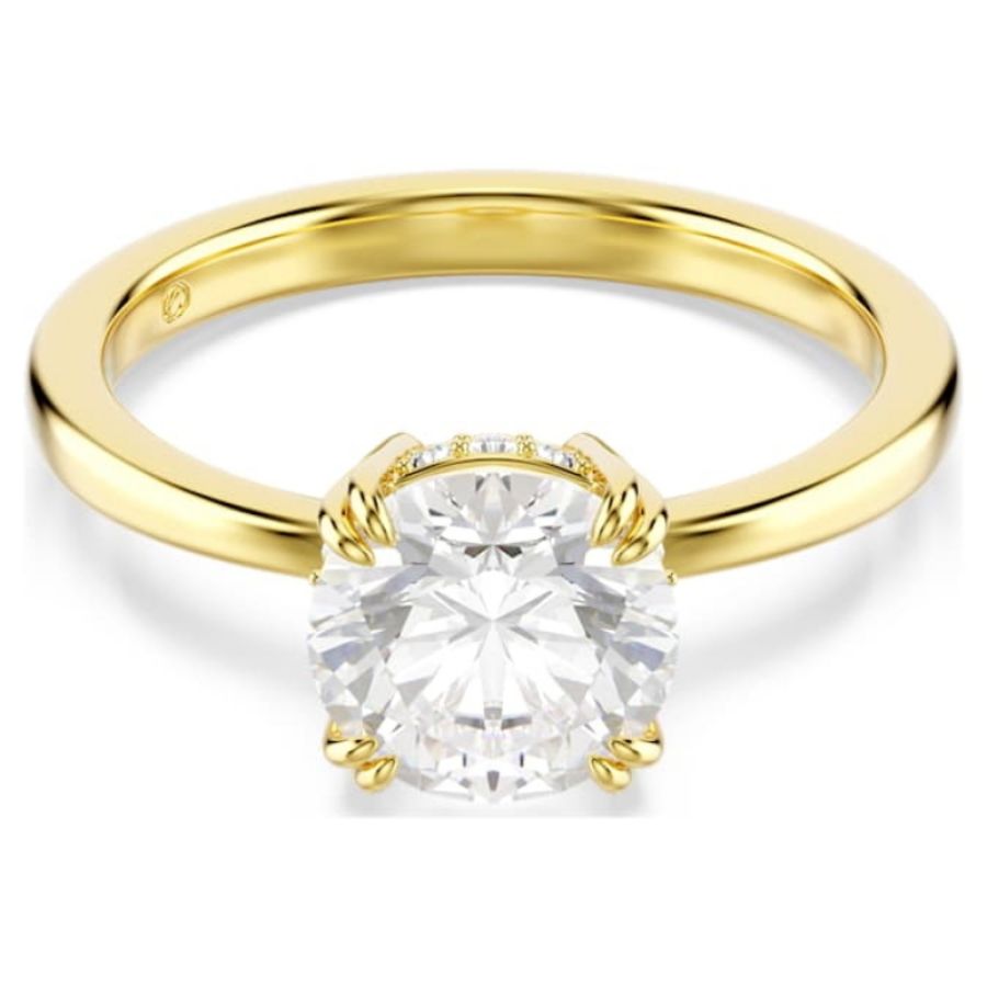 Swarovski 5723331 anello swarovski - anello rnd white/gos 55 nuovo in scatola originale