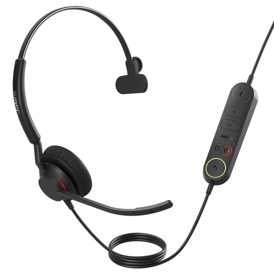 Jabra 4093-419-279 cuffia e auricolare cablato a padiglione ufficio usb tipo a bluetooth nero