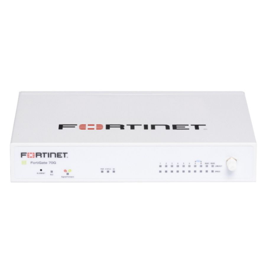 Fortigate-70g firewall hardware con 3 ann1 di forticare premium e fortiguard utp