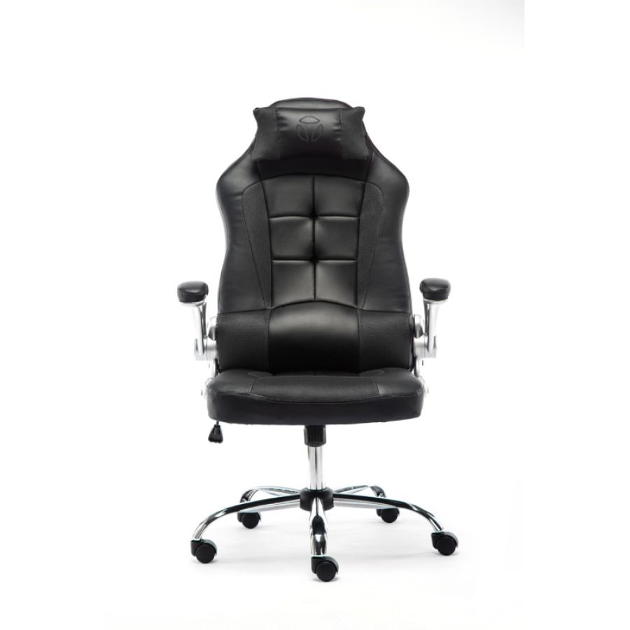 Momodesign poltrona da ufficio comfort nero/silver md-gc003off-k
